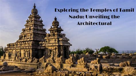 Exploring the Temples of Tamil Nadu: Unveiling the Architectural