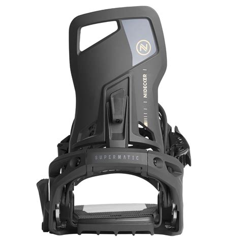 Nidecker Supermatic Step In Snowboard Bindings 2024