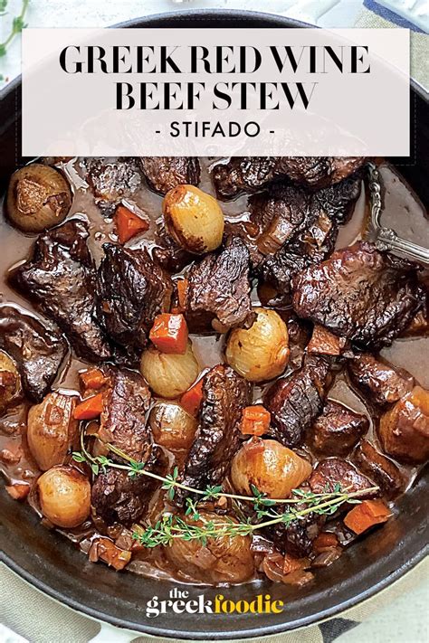 Greek Red Wine Beef Stew Artofit