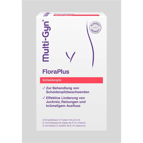 Multi Gyn Floraplus Gel Monodosen Lindert Juckreiz Bei Scheidenpilz