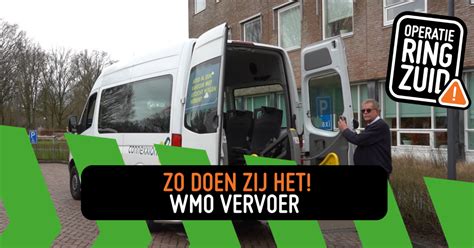 Wat Doet Het Wmo Vervoer Tijdens Operatie Ring Zuid Groningen Bereikbaar