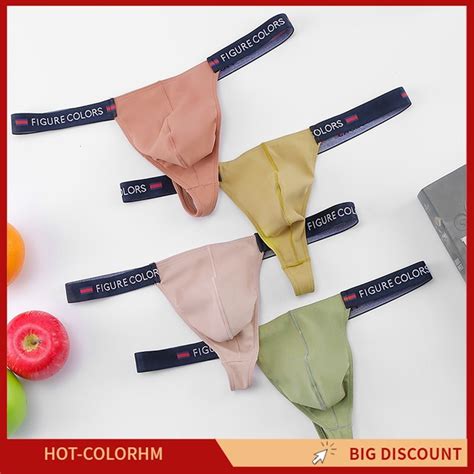COLORHM Sexy Men Underwear G String Briefs Lingerie Thongs Fashion Low