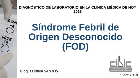 Pdf S Ndrome Febril De Origen Desconocido Fod Muestra Se Debe