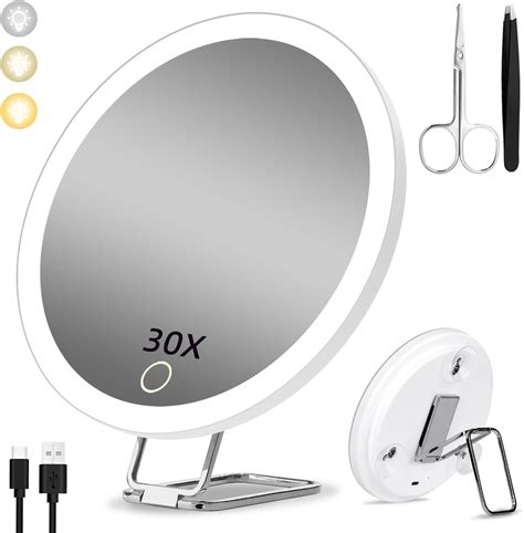 Amazon Fancii Led Lighted Magnifying Makeup Mirror With Double