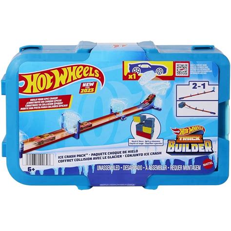 Hot Wheels Track Builder Ice Crash Pack HNJ66 Shopee Malaysia