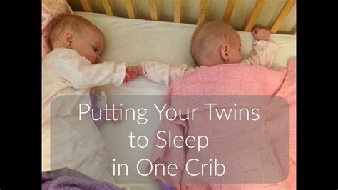 Putting Twins To Sleep In The Same Crib Youtube