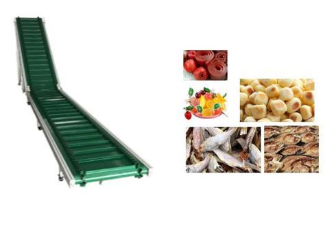 Green Belt Conveyor Food Grade Conveyor Conveying System Material