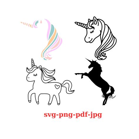 Girls Unicorns Svg Png Unicorn Svg File For Cricut And Etsy