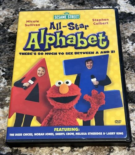 Sesame Street All Star Alphabet DVD VERY GOOD 74645885797 EBay