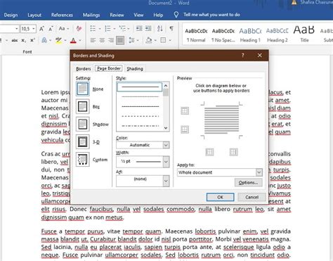 Cara Membuat Bingkai Di Word Dengan Cepat Dan Mudah