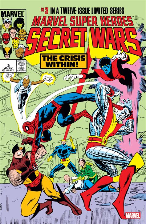 Marvel Super Heroes Secret Wars Facsimile Edition 2024 3 Comic