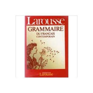 Grammaire Du Francais Contemporain Submarino