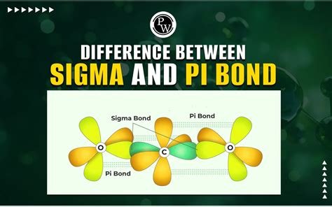 Difference Between Sigma And Pi Bond