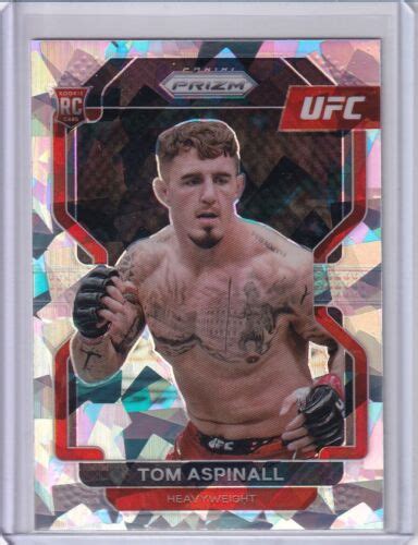 Panini Prizm Ufc Tom Aspinall Cracked Ice Prizm Rc Ebay