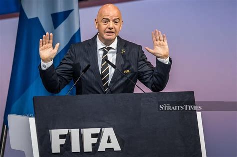 Infantino Re Elected FIFA President Unopposed At Paris Congress New