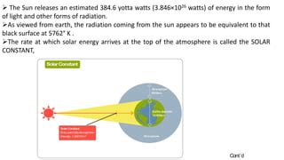 Solar constant | PPT