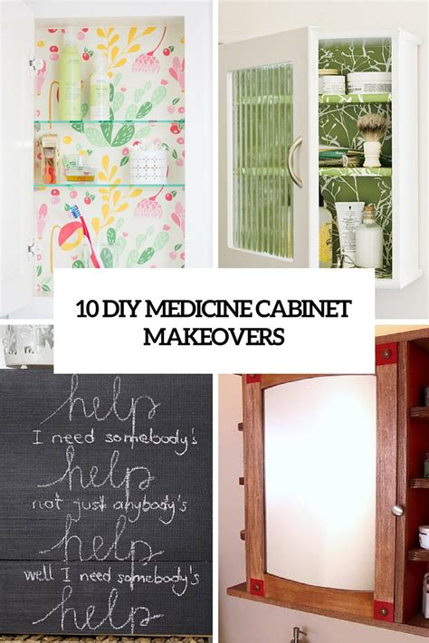 10 Cool Diy Medicine Cabinet Makeovers You’ll Like Shelterness