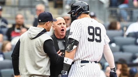 Aaron Judge Ejected For 1st Time In His Career After Arguing A Strike 3