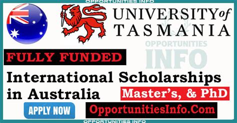 University of Tasmania Scholarships in Australia 2024 [Fully Funded] | Free Study in Australia