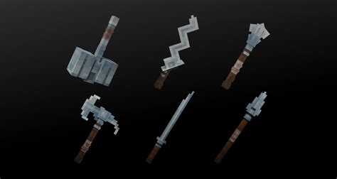 Weapons - Minecraft Resource Pack