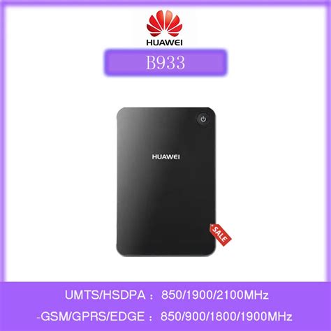 Huawei enrutador inalámbrico B933 Terminal fijo 3G con ranura para