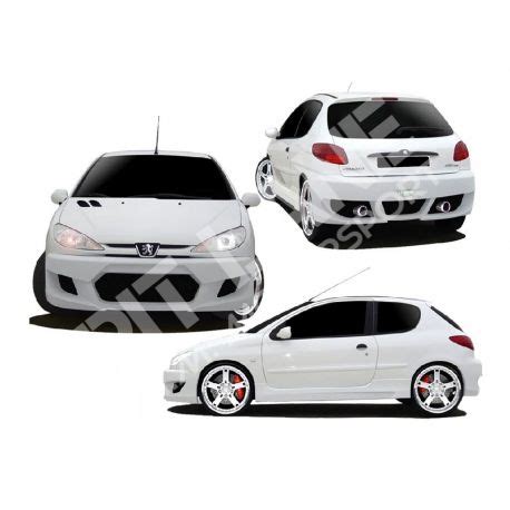 Peugeot Drift Look Body Kit In Fiberglass Pitlane Motorsport