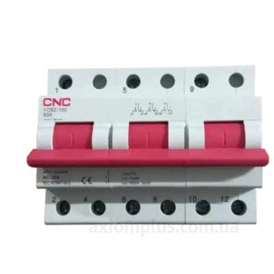Модульный переключатель нагрузки CNC YCBZ-100 3P 63A 1-0-2 240/415В ...