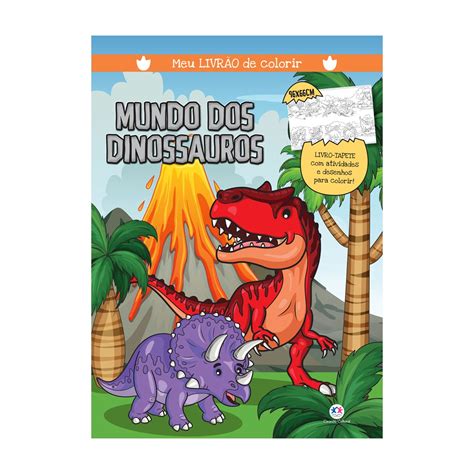 Mundo Dos Dinossauros Meu Livr O De Colorir Auge App Representa Es