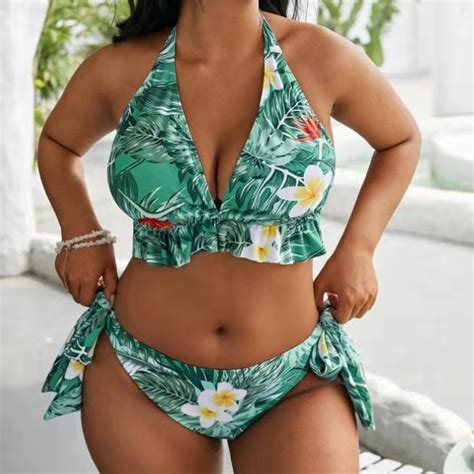 Wholesale Sexy Bathing Suit Fitness Swimwear Girl Thong Swimsuit Women Plus Bikini R D