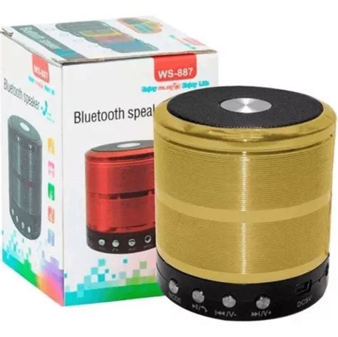 Caixa D Som Bluetooth Sem Fio Portátil Potente Mp3 Fm Sd Usb Cor