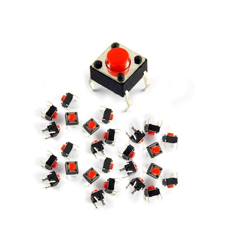 Miniature Micro Momentary Tactile Tact Touch Push Button Switch Pin