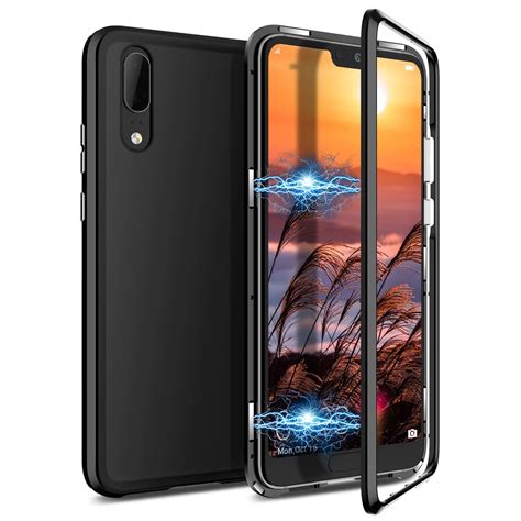 2 In 1 Case For Huawei Nova 3 3i Cover Hard Transparent Back Magnetic