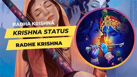 120 Beautiful Krishna Status For Whatsapp Radhe Krishna