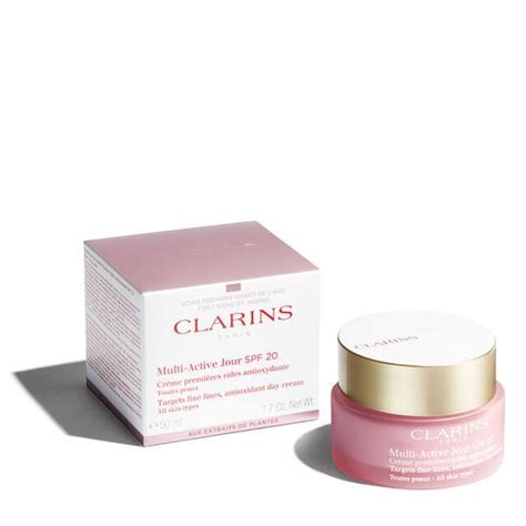 Clarins Multi Active Day Cream SPF 20 All Skin Types | Sales