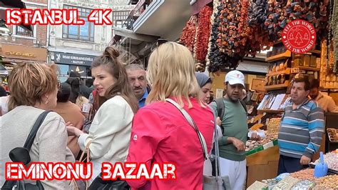 Istanbul Eminonu Bazaar Sirkeci G Lhane Park I Walking Tour K