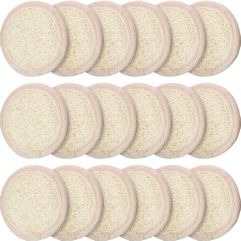 Buy 18 Packs Bath Shower Loofah Sponge Pad Exfoliating Loofah Body