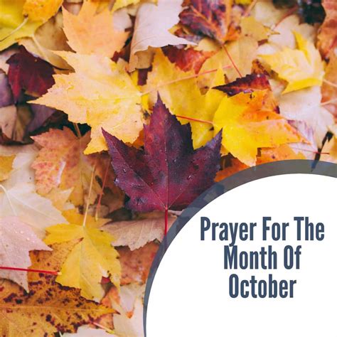 Prayer And Declarations For The Month Of October 2024 - ChristiansTT