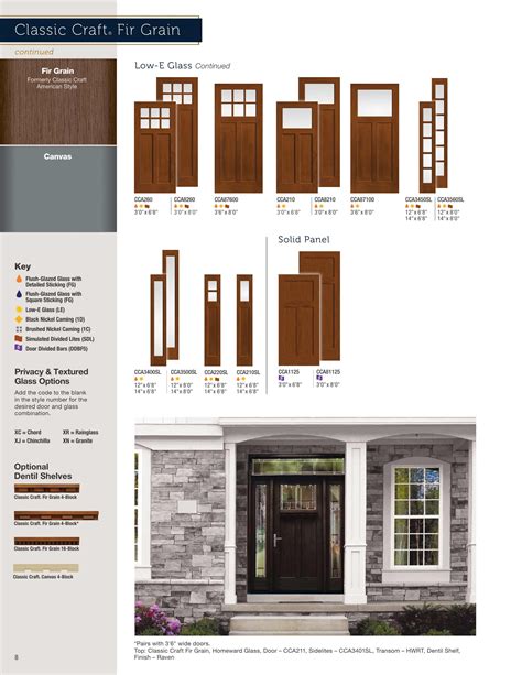 Therma Tru Doors Catalogs 2022 Craftsman Doors And Sidelites Arcat