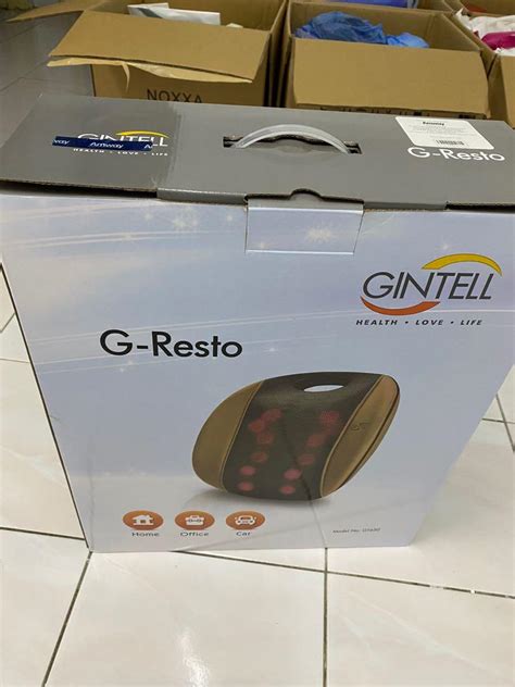 Gintell G Resto Full Back Massage Health And Nutrition Massage Devices On Carousell