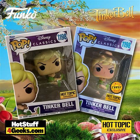 2022 NEW Grumpy Tinkerbell With Chase Funko Pop Hot Topic Exclusive