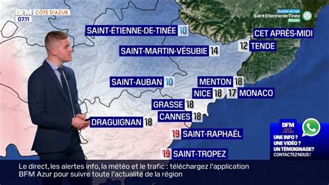 Météo Côte dAzur une journée relativement ensoleillée 18C attendus