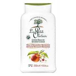 Le Petit Olivier crème douche fleur d amandier nectarine fl 250 ml à