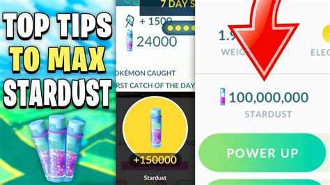 The ULTIMATE Guide to MAX Your Stardust in Pokémon GO YouTube