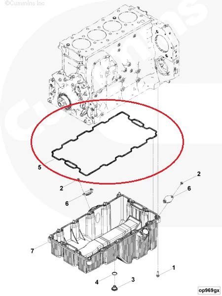 Foton Cummins Engine Isf3 8 Oil Pan Seal Gasket 5256541 5256541f Buy