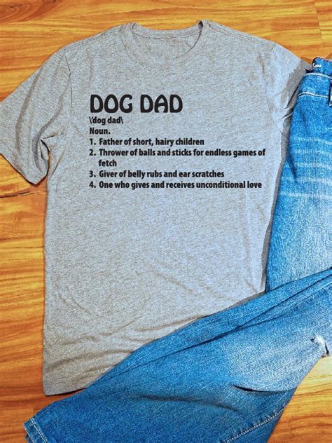 Dog Dad Tshirt, Dog Dad Shirt, Dog Dad Tee Shirt, Dog Dad T Shirts, Dog ...