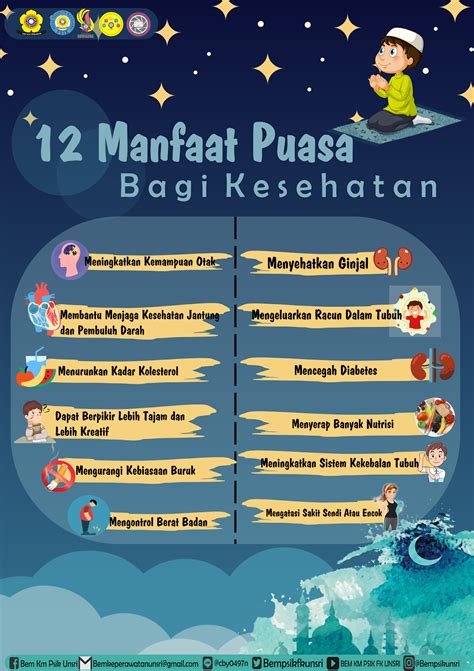 12 Manfaat Puasa Bagi Kesehatan Tubuh Bem Km Ik Fk Unsri