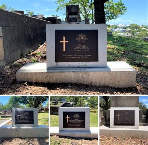 Graves Balmoral Cemetery Australian Remembrance Army