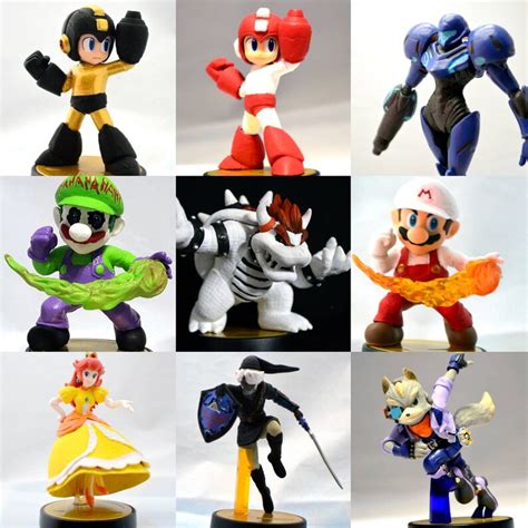 Custom Amiibo Handpainted Figurine Etsy