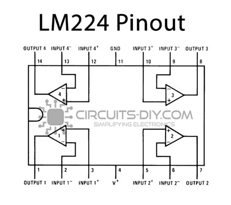 LM224 Quad Op Datasheet