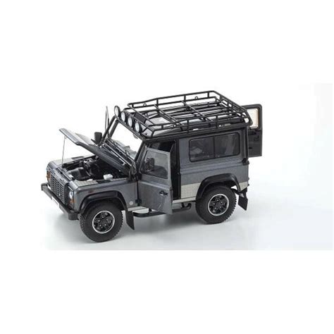 Kyosho 1 18 Land Rover Defender Adventure 2007 Dark Gray